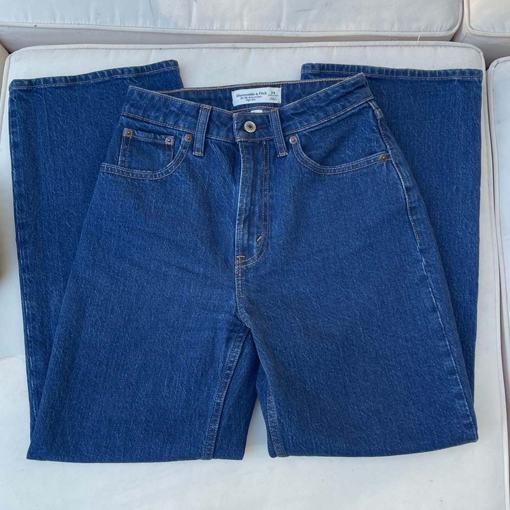 Abercrombie Curve Love High Rise 90s Relaxed Jeans